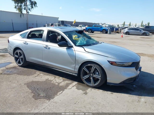 2025 Honda Accord Hybrid Sport მანქანა იყიდება აუქციონზე, vin: 1HGCY2F52SA014789, აუქციონის ნომერი: 45951034