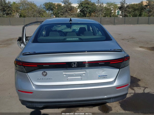 2025 Honda Accord Hybrid Sport მანქანა იყიდება აუქციონზე, vin: 1HGCY2F52SA014789, აუქციონის ნომერი: 45951034