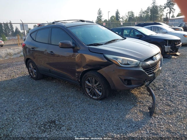 45951044 :رقم المزاد ، KM8JU3AG9EU943778 vin ، 2014 Hyundai Tucson Se مزاد بيع