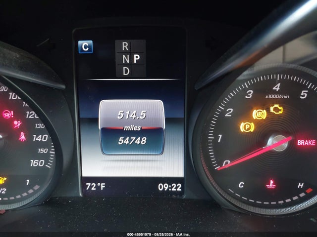 45951079 :رقم المزاد ، WDC0G4JB7KF598908 vin ، 2019 Mercedes-benz Glc 300 مزاد بيع