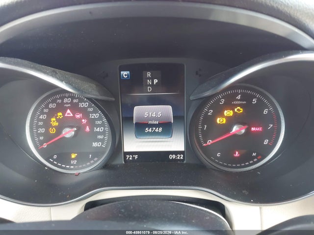45951079 :رقم المزاد ، WDC0G4JB7KF598908 vin ، 2019 Mercedes-benz Glc 300 مزاد بيع