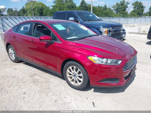 2015 Ford Fusion S მანქანა იყიდება აუქციონზე, vin: 3FA6P0G79FR203637, აუქციონის ნომერი: 45951094