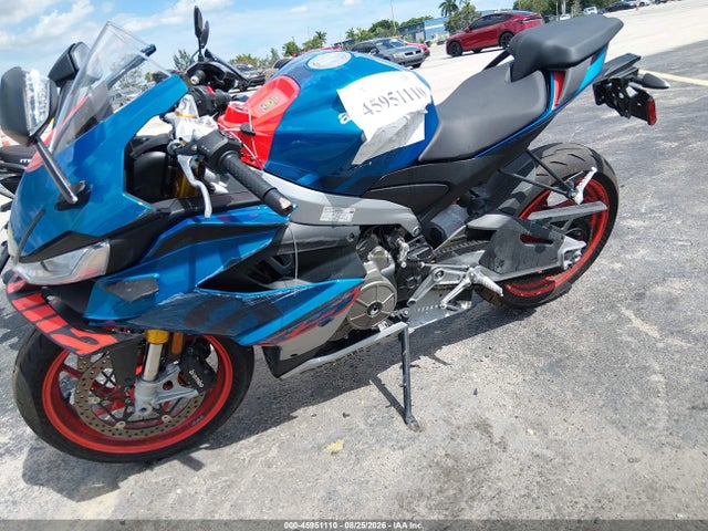 45951110 :رقم المزاد ، ZD4XGUA02TS001504 vin ، 2026 Aprilia Rs 660 مزاد بيع