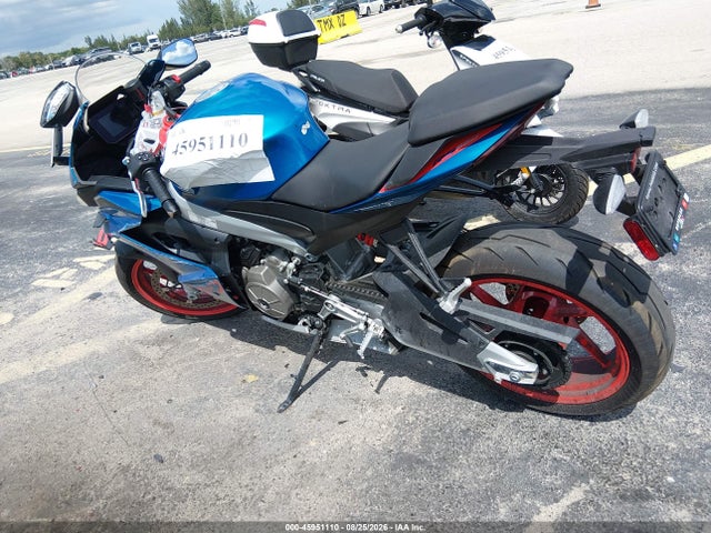 45951110 :رقم المزاد ، ZD4XGUA02TS001504 vin ، 2026 Aprilia Rs 660 مزاد بيع