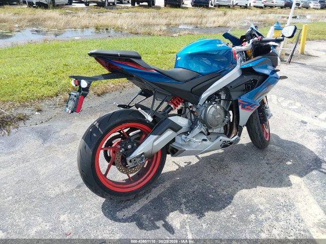 45951110 :رقم المزاد ، ZD4XGUA02TS001504 vin ، 2026 Aprilia Rs 660 مزاد بيع