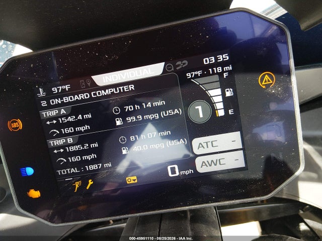 45951110 :رقم المزاد ، ZD4XGUA02TS001504 vin ، 2026 Aprilia Rs 660 مزاد بيع