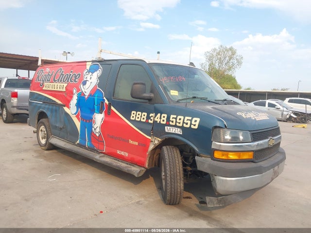 45951114 :رقم المزاد ، 1GAZGPFP4K1164115 vin ، 2019 Chevrolet Express 3500 Lt مزاد بيع