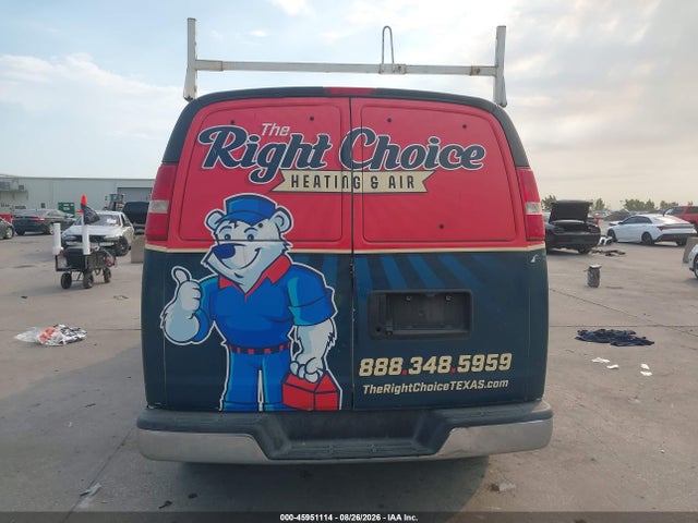 45951114 :رقم المزاد ، 1GAZGPFP4K1164115 vin ، 2019 Chevrolet Express 3500 Lt مزاد بيع