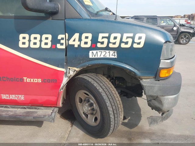 45951114 :رقم المزاد ، 1GAZGPFP4K1164115 vin ، 2019 Chevrolet Express 3500 Lt مزاد بيع