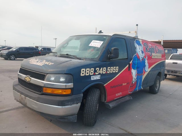 45951114 :رقم المزاد ، 1GAZGPFP4K1164115 vin ، 2019 Chevrolet Express 3500 Lt مزاد بيع