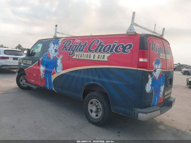 45951114 :رقم المزاد ، 1GAZGPFP4K1164115 vin ، 2019 Chevrolet Express 3500 Lt مزاد بيع