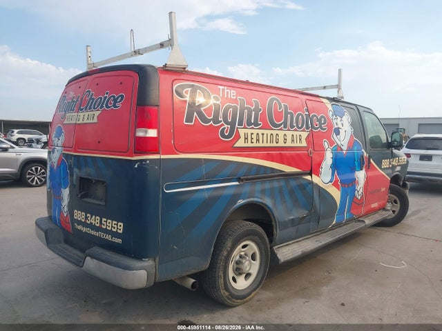 45951114 :رقم المزاد ، 1GAZGPFP4K1164115 vin ، 2019 Chevrolet Express 3500 Lt مزاد بيع
