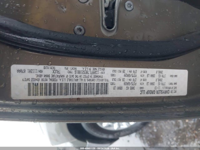 2014 Ram 1500 Big Horn მანქანა იყიდება აუქციონზე, vin: 1C6RR7LT8ES218816, აუქციონის ნომერი: 45951125