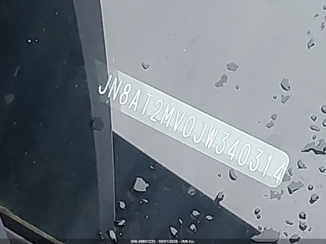 45951232 :رقم المزاد ، JN8AT2MV0JW340314 vin ، 2018 Nissan Rogue Sl مزاد بيع