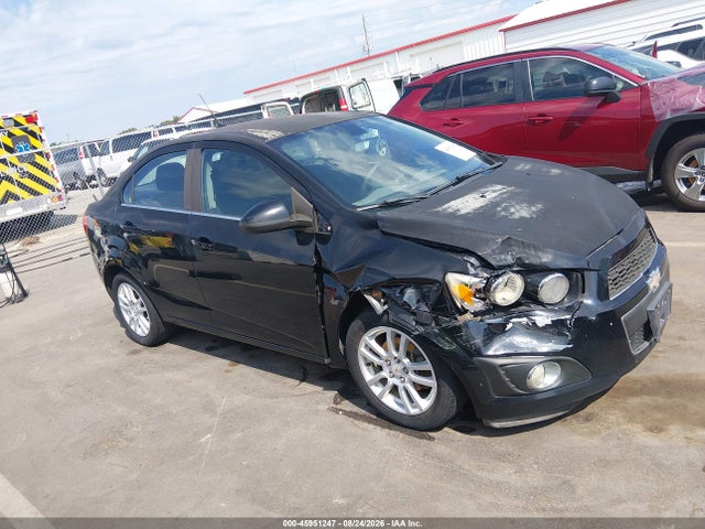 2012 Chevrolet Sonic 2lt მანქანა იყიდება აუქციონზე, vin: 1G1JC5SH8C4142453, აუქციონის ნომერი: 45951247