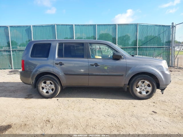 2012 Honda Pilot Lx მანქანა იყიდება აუქციონზე, vin: 5FNYF4H2XCB013410, აუქციონის ნომერი: 45951358
