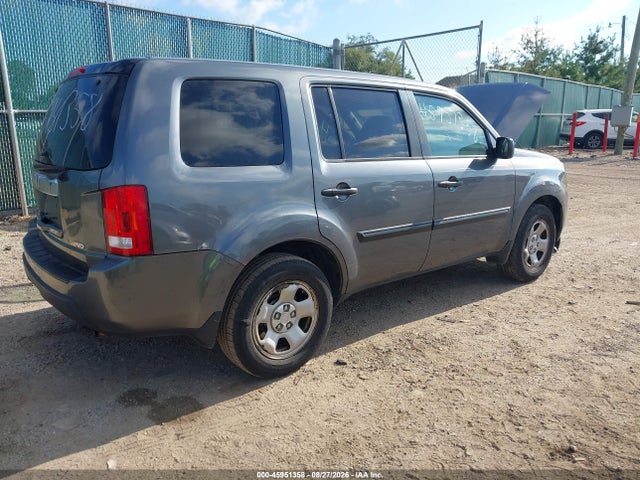 2012 Honda Pilot Lx მანქანა იყიდება აუქციონზე, vin: 5FNYF4H2XCB013410, აუქციონის ნომერი: 45951358