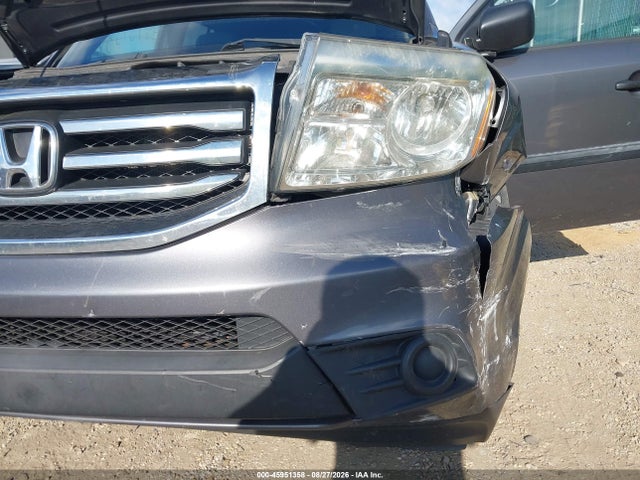 2012 Honda Pilot Lx მანქანა იყიდება აუქციონზე, vin: 5FNYF4H2XCB013410, აუქციონის ნომერი: 45951358