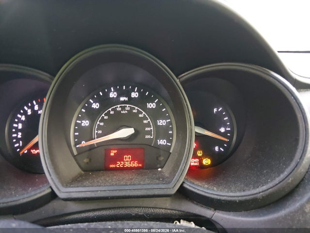 45951395 :رقم المزاد ، KNADM5A30D6108663 vin ، 2013 Kia Rio Lx مزاد بيع