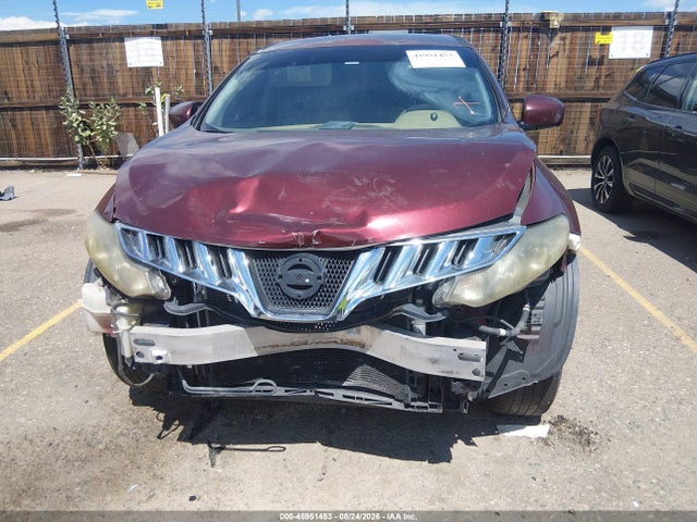 Aukcja sprzedaży 2009 Nissan Murano S, vin: JN8AZ18WX9W138748, numer aukcji: 45951453