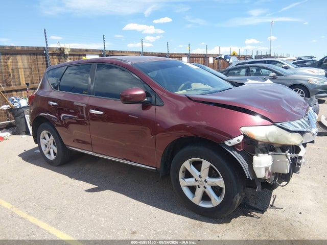 Aukcja sprzedaży 2009 Nissan Murano S, vin: JN8AZ18WX9W138748, numer aukcji: 45951453