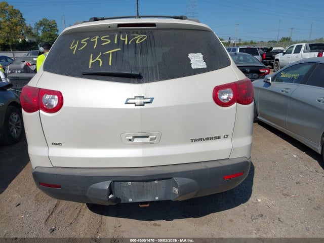 45951470 :رقم المزاد ، 1GNKVJEDXCJ165104 vin ، 2012 Chevrolet Traverse Lt W/2lt مزاد بيع