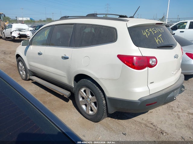 45951470 :رقم المزاد ، 1GNKVJEDXCJ165104 vin ، 2012 Chevrolet Traverse Lt W/2lt مزاد بيع