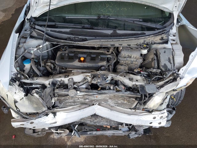 2012 Honda Civic Lx მანქანა იყიდება აუქციონზე, vin: 2HGFB2F57CH517493, აუქციონის ნომერი: 45951502