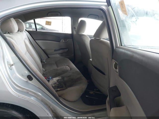 2012 Honda Civic Lx მანქანა იყიდება აუქციონზე, vin: 2HGFB2F57CH517493, აუქციონის ნომერი: 45951502