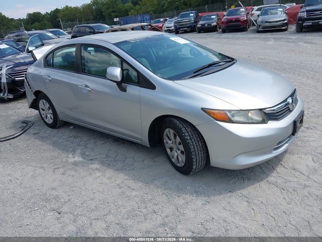 Продажа на аукционе авто 2012 Honda Civic Lx, vin: 19XFB2F54CE380216, номер лота: 45951536