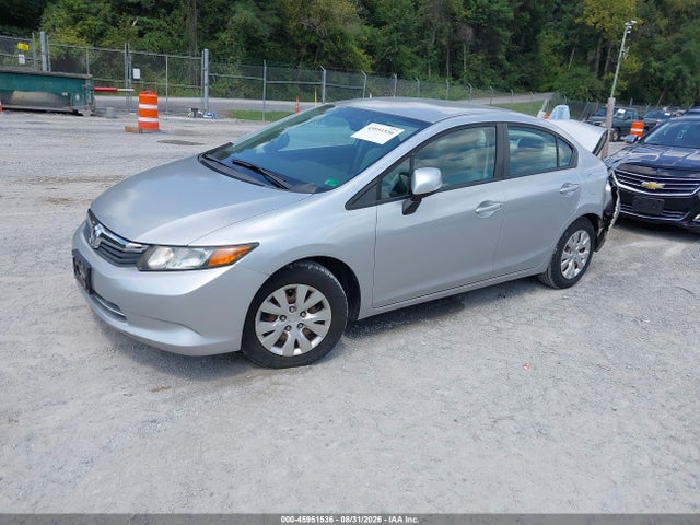 Aukcja sprzedaży 2012 Honda Civic Lx, vin: 19XFB2F54CE380216, numer aukcji: 45951536