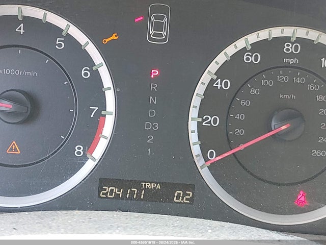 45951618 :رقم المزاد ، 1HGCP2F88AA021354 vin ، 2010 Honda Accord 2.4 Ex-l مزاد بيع