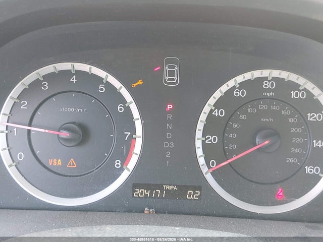 45951618 :رقم المزاد ، 1HGCP2F88AA021354 vin ، 2010 Honda Accord 2.4 Ex-l مزاد بيع