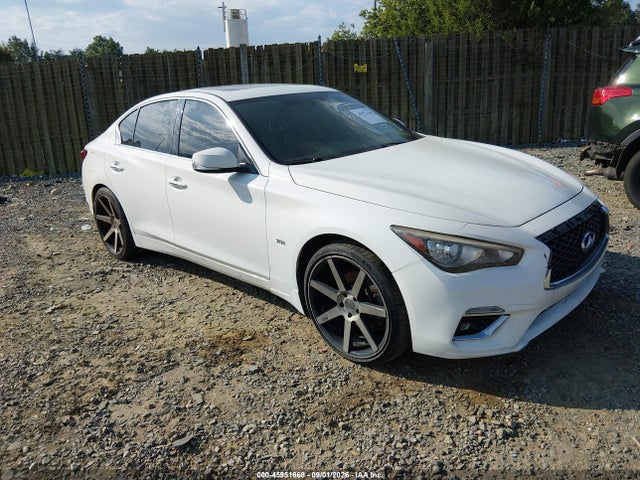 Aukcja sprzedaży 2018 Infiniti Q50 3.0t Luxe, vin: JN1EV7AR8JM444687, numer aukcji: 45951668