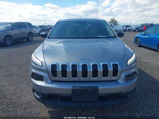 Продажа на аукционе авто 2016 Jeep Cherokee Sport, vin: 1C4PJMAB2GW313884, номер лота: 45951720