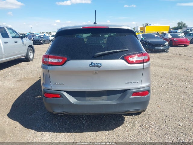 Продажа на аукционе авто 2016 Jeep Cherokee Sport, vin: 1C4PJMAB2GW313884, номер лота: 45951720