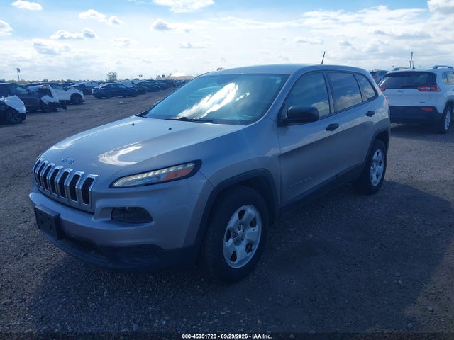Продажа на аукционе авто 2016 Jeep Cherokee Sport, vin: 1C4PJMAB2GW313884, номер лота: 45951720
