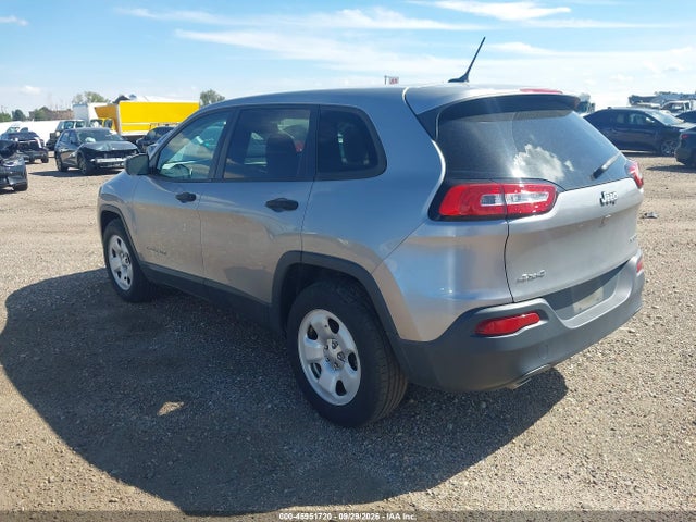 Продажа на аукционе авто 2016 Jeep Cherokee Sport, vin: 1C4PJMAB2GW313884, номер лота: 45951720