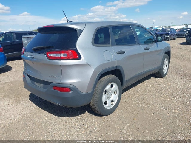 Продажа на аукционе авто 2016 Jeep Cherokee Sport, vin: 1C4PJMAB2GW313884, номер лота: 45951720