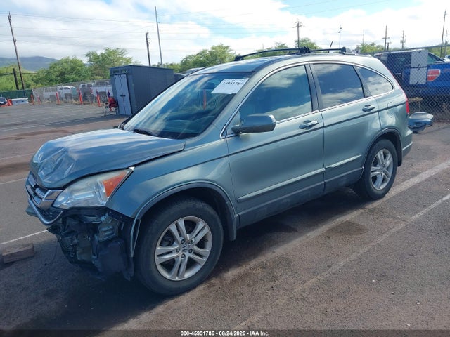 45951786 :رقم المزاد ، 5J6RE3H73AL034780 vin ، 2010 Honda Cr-v Ex-l مزاد بيع