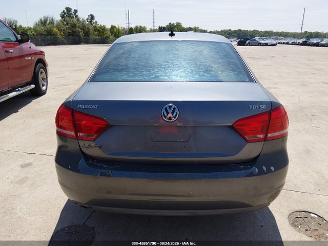45951790 :رقم المزاد ، 1VWBN7A35DC103749 vin ، 2013 Volkswagen Passat 2.0l Tdi Se مزاد بيع