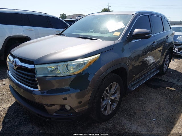 2015 Toyota Highlander Xle V6 მანქანა იყიდება აუქციონზე, vin: 5TDKKRFH3FS085281, აუქციონის ნომერი: 45951791