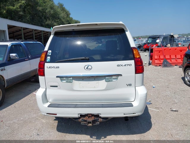 2004 Lexus Gx 470 მანქანა იყიდება აუქციონზე, vin: JTJBT20X440066384, აუქციონის ნომერი: 45951811
