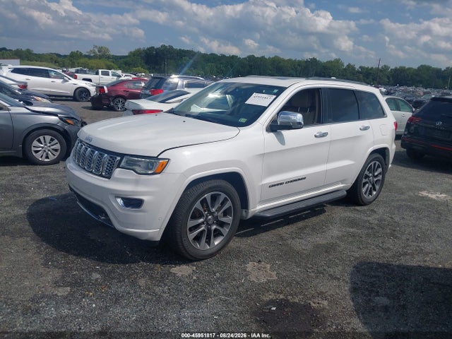 45951817 :رقم المزاد ، 1C4RJFCMXJC395990 vin ، 2018 Jeep Grand Cherokee Overland 4x4 مزاد بيع