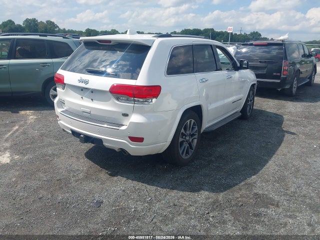 45951817 :رقم المزاد ، 1C4RJFCMXJC395990 vin ، 2018 Jeep Grand Cherokee Overland 4x4 مزاد بيع