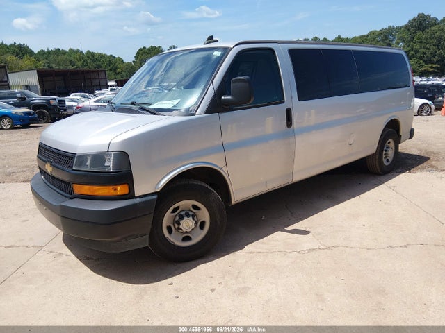 Aukcja sprzedaży 2020 Chevrolet Express Passenger Rwd 3500 Extended Wheelbase Ls, vin: 1GAZGNFP6L1260298, numer aukcji: 45951956