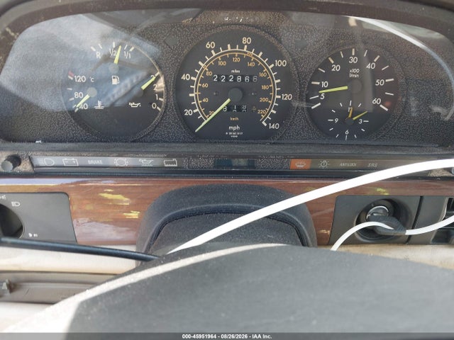Продаж на аукціоні авто 1987 Mercedes-benz 300 Sdl, vin: WDBCB25D2HA330984, номер лоту: 45951964