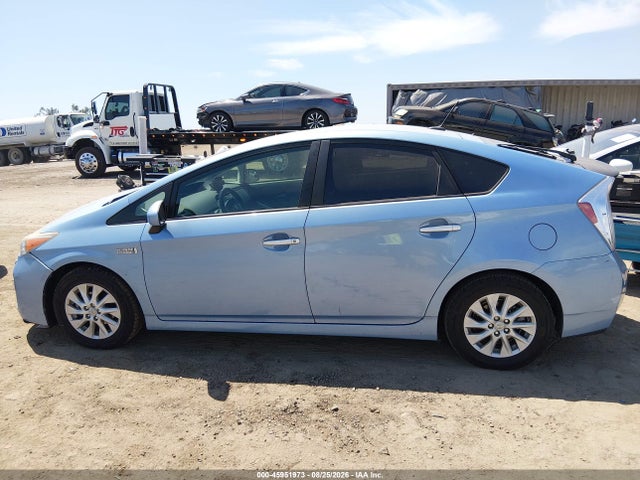 2012 Toyota Prius Plug-in Advanced მანქანა იყიდება აუქციონზე, vin: JTDKN3DP9C3028434, აუქციონის ნომერი: 45951973