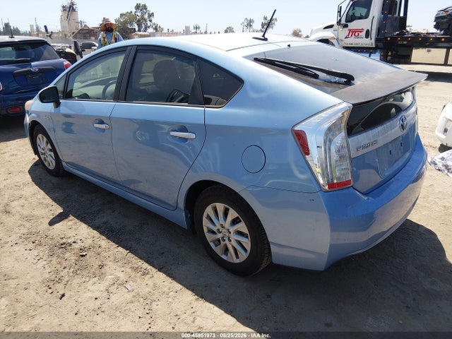 2012 Toyota Prius Plug-in Advanced მანქანა იყიდება აუქციონზე, vin: JTDKN3DP9C3028434, აუქციონის ნომერი: 45951973