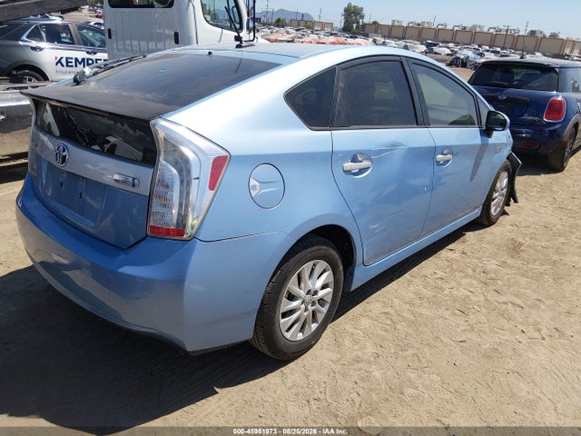 2012 Toyota Prius Plug-in Advanced მანქანა იყიდება აუქციონზე, vin: JTDKN3DP9C3028434, აუქციონის ნომერი: 45951973